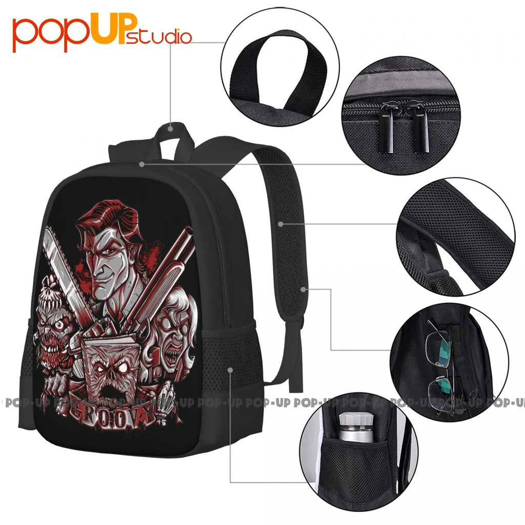 Evil Dead Necronomicon Army Of Darkness Horror Backpack