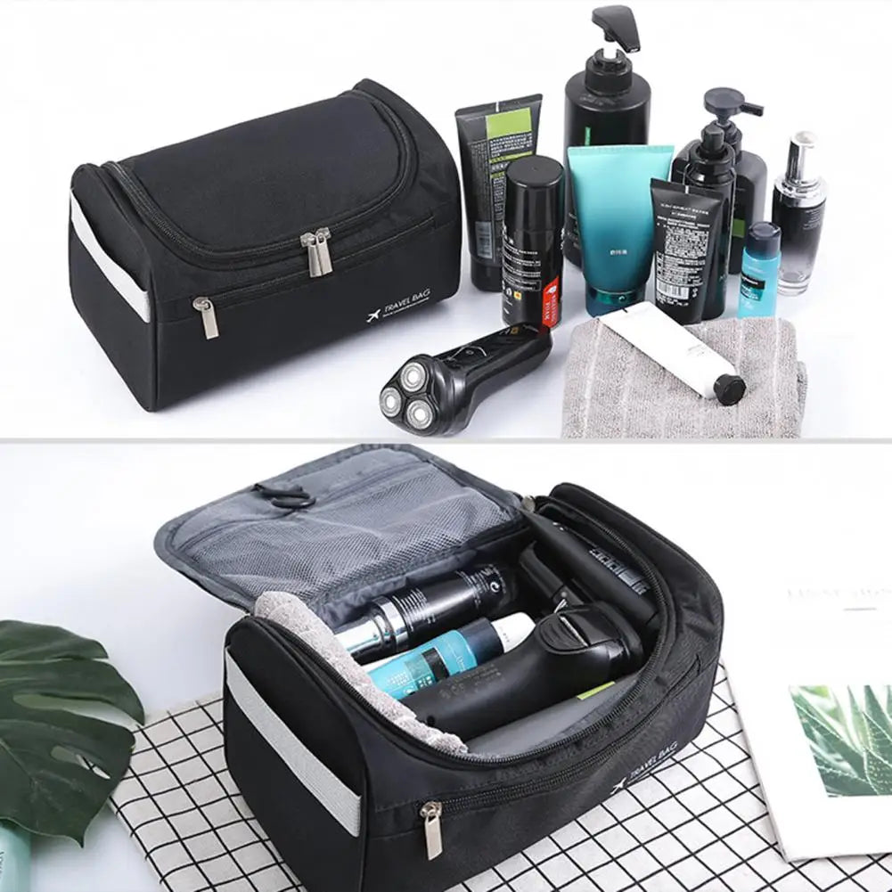 Waterproof Hanging Toiletries Bag with Hook