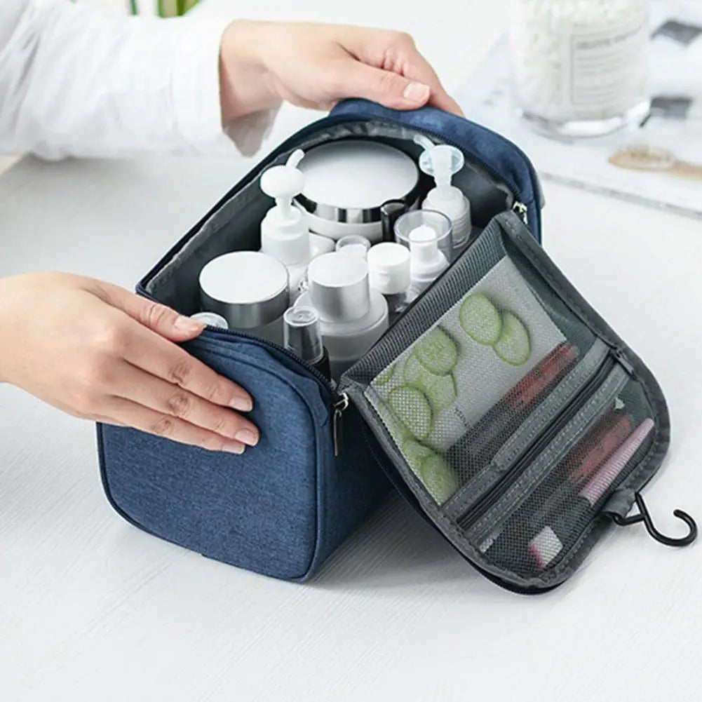 Waterproof Hanging Toiletries Bag Wash Pouch Hook
