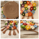 Hand-Woven Embroidered Handbag for Women Outdoor Traveling