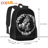 Extreme Noise Band Backpack Large Capacity Travel Schoolbag