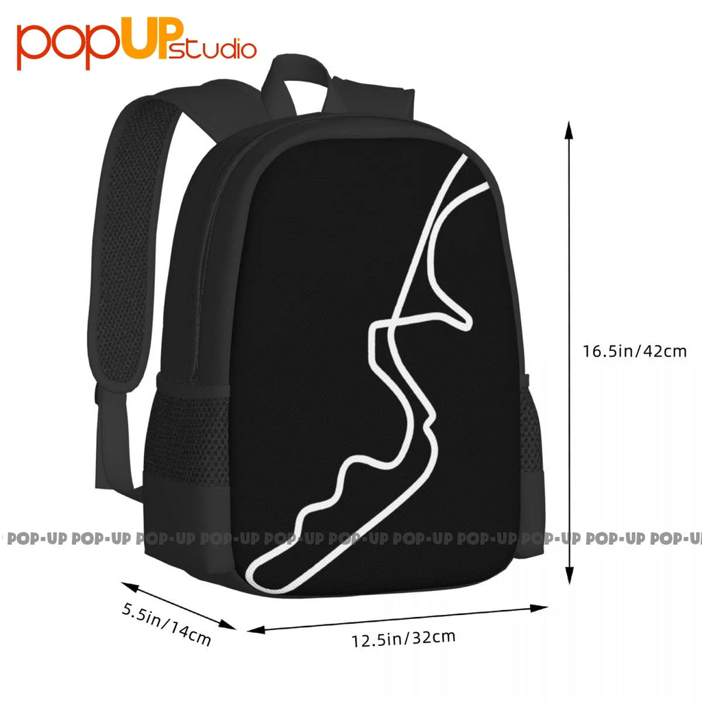 F1 Circuit Suzuka Formula Track Race Grand Prix 1 Love Racer Backpack