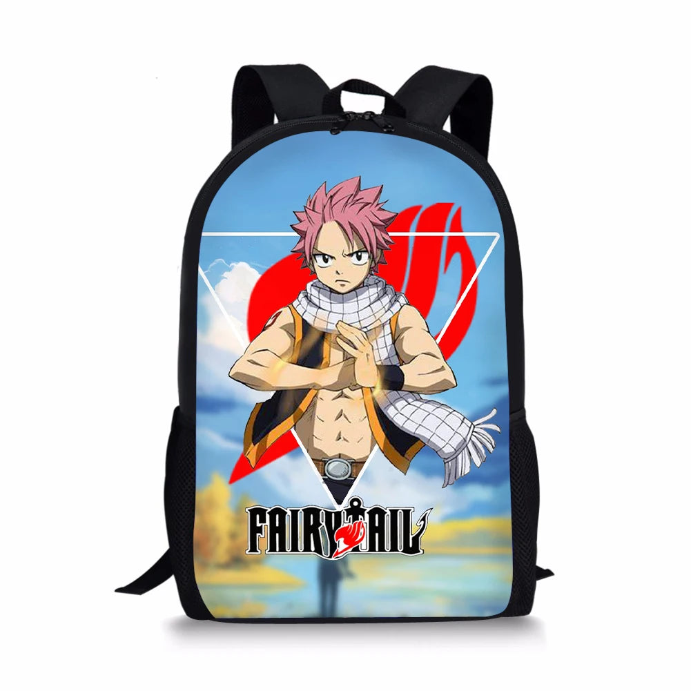 FAIRY TAIL Printing Backpack for Teenage Girls