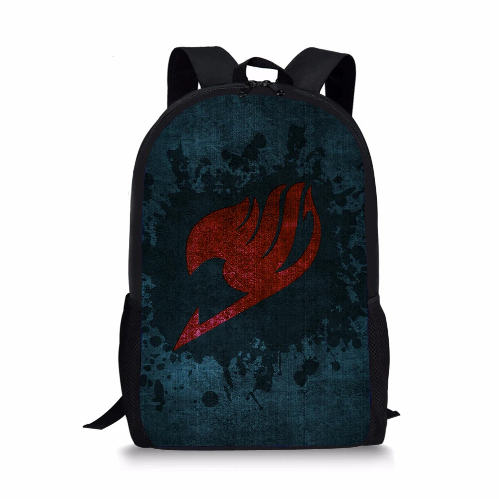 FAIRY TAIL Printing Backpack for Teenage Girls