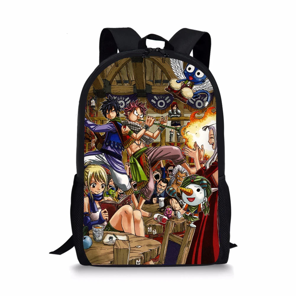 FAIRY TAIL Printing Backpack for Teenage Girls