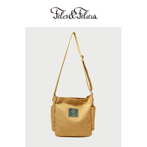 Casual Canvas Crossbody Bag for Women Large Capacity