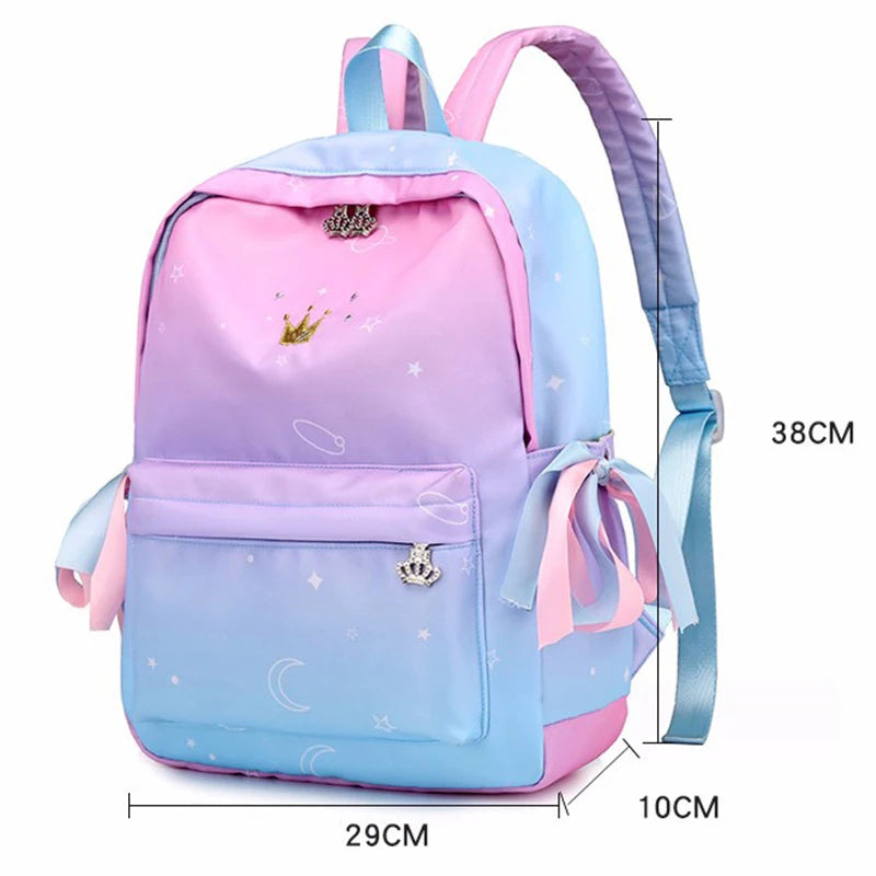 FGGS-Orthopedic Backpacks School Children Schoolbags For Girls