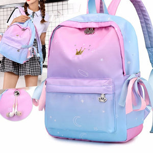 FGGS-Orthopedic Backpacks School Children Schoolbags For Girls