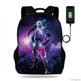 Fortnite Games Backpack 16' Children School Bags Boys Girls Primary Backpack