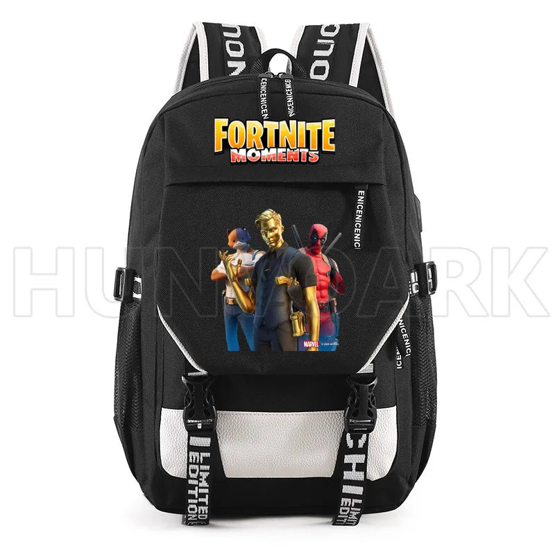 High School Backpack Printed Waterproof Book Bag for Teens