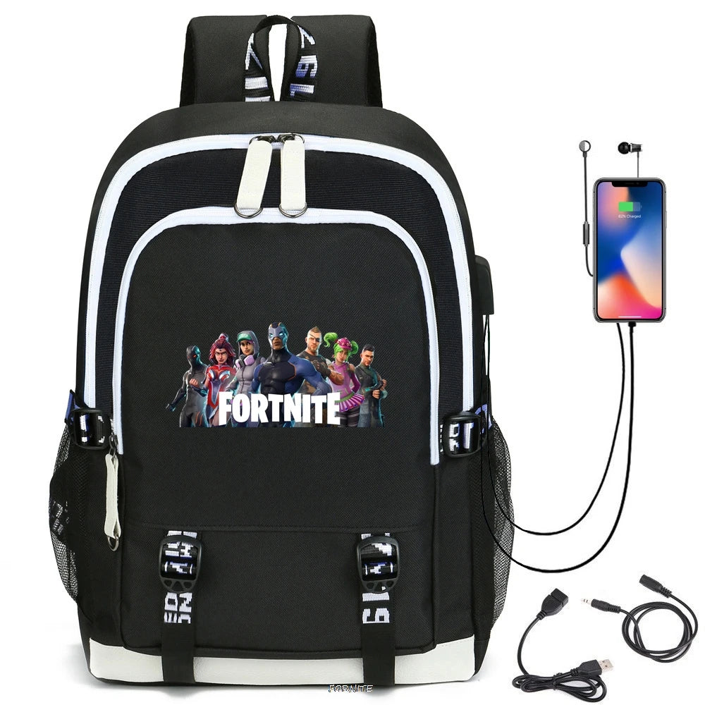 USB Charging Travel Backpack Student Bag Large Capacity