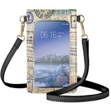 British Style Mobile Phone Bag Female Classic Shoulder Bag
