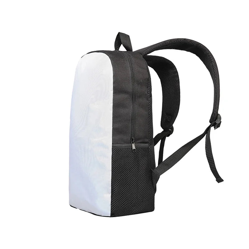 Boys Wolf School Backpack 3D Kids Bagpack Student Bookbags