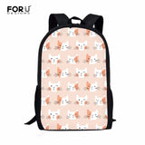 Cartoon Cat Printed School Shoulder Backpacks for Kids
