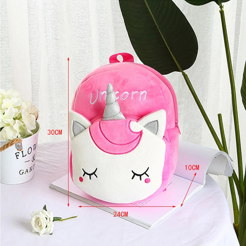 Cute 3D Unicorn Kids Backpacks