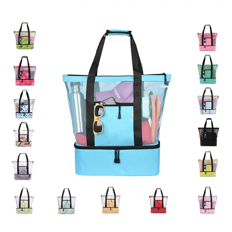 16 Colors Women Summer Waterproof Large Capacity Tote Handbag