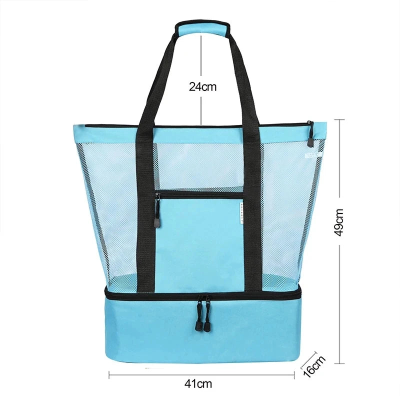 16 Colors Women Summer Waterproof Large Capacity Tote Handbag