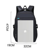 Waterproof Nylon School Backpack For Teenage Boys