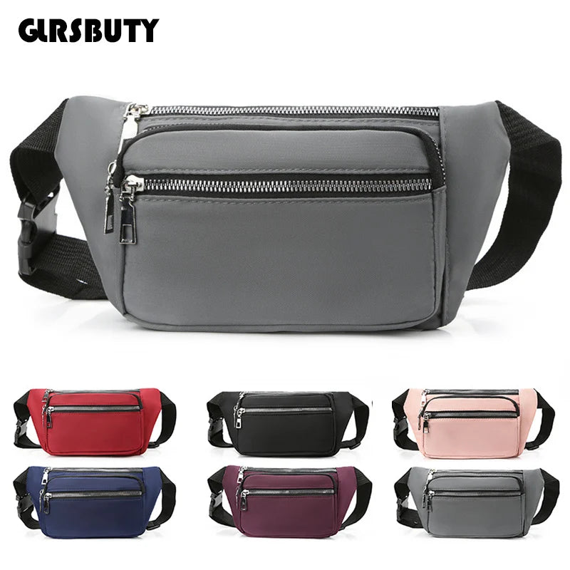 Women Fanny Pack Banana Waist Pouch Sling Chest Daypack