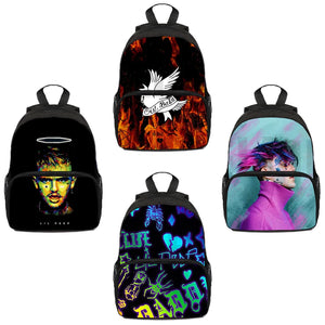 3D Lil Peep Backpack Waterproof Funny Bags Laptop School Bag