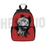3D Lil Peep Backpack Waterproof Funny Bags Laptop School Bag