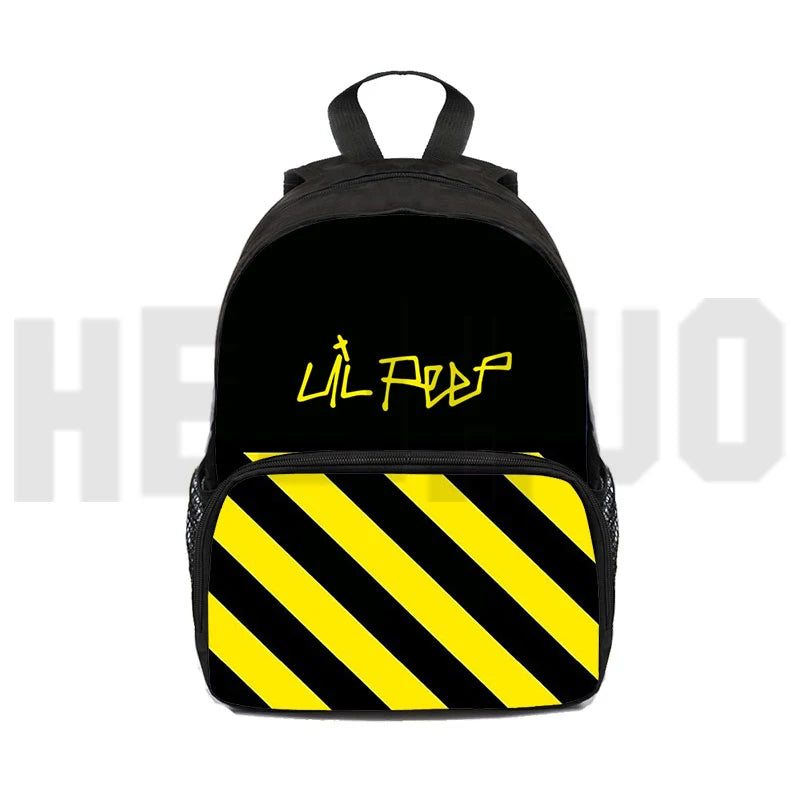 3D Lil Peep Backpack Waterproof Funny Bags Laptop School Bag