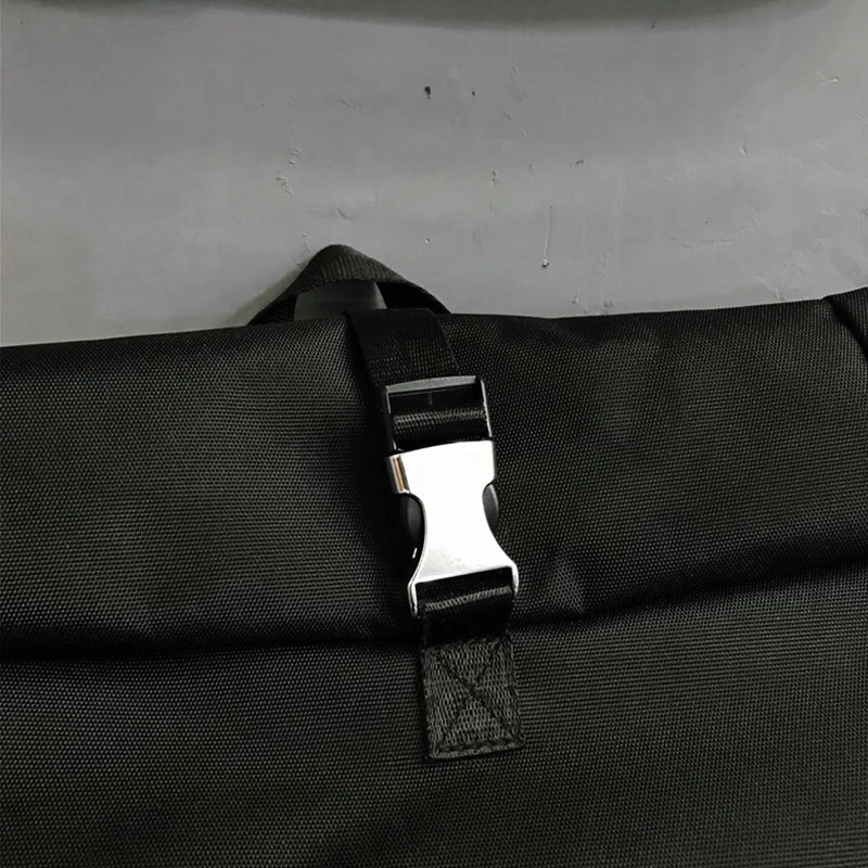 Youth Unique Big Backpack Unisex Bag Casual Oxford Cloth Tide Reflection Bag