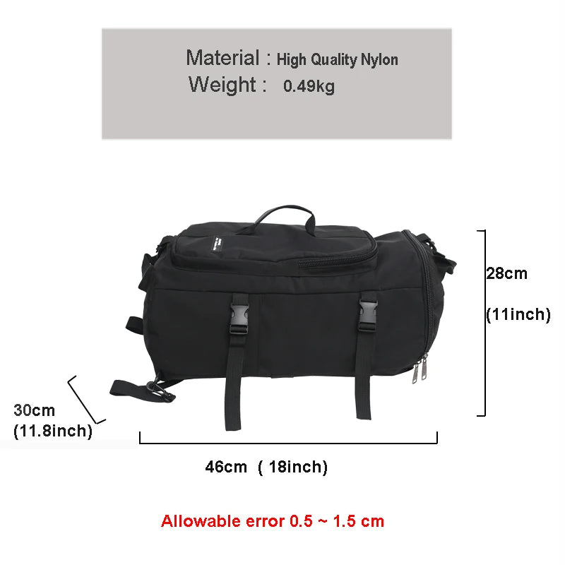 Teenager Multifunctional Hand Bag Luggage Bag Sports School Back Pack