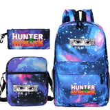 HUNTER X HUNTER Printed Backpack Laptop Shoulder Bag Mochilas