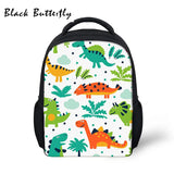 Dinosaur Pattern Kids School Bag Student Book Bag 3-8 Years