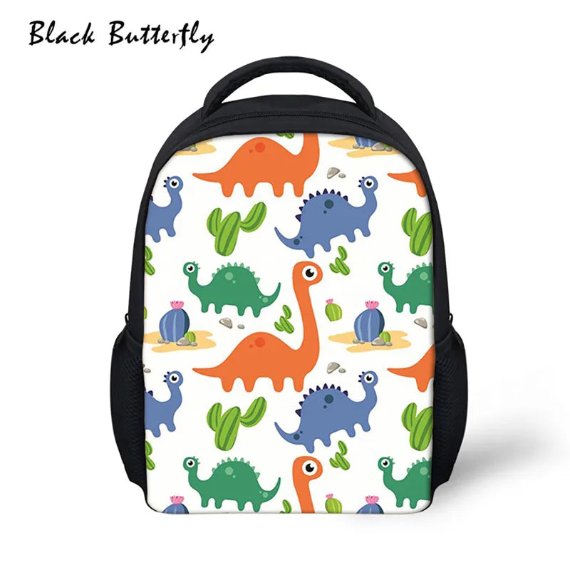 Dinosaur Pattern Kids School Bags