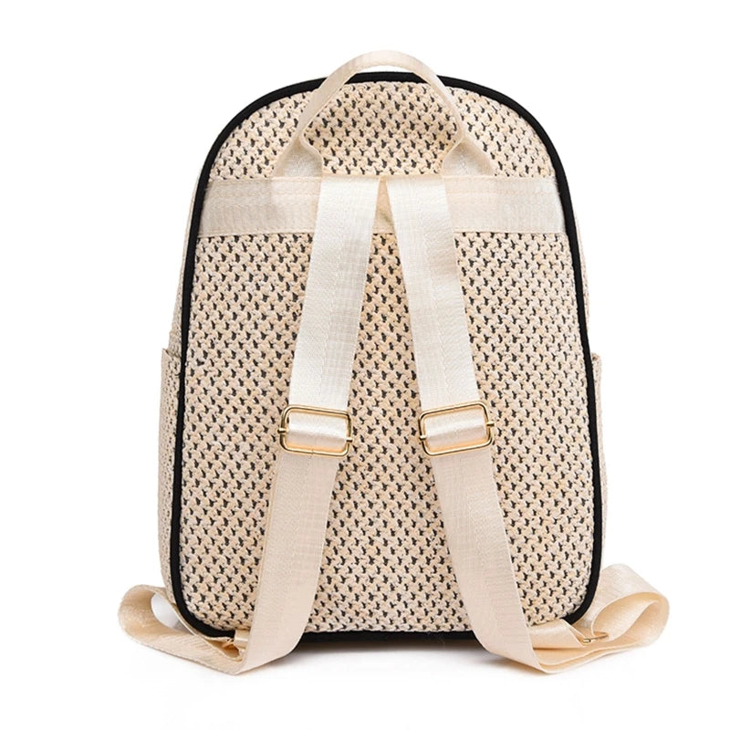 Boho Woven Backpack Purse Bag for Women Beach Handbag