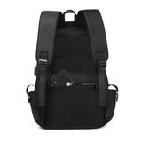 Waterproof Printing Schoolbag USB Computer Bag
