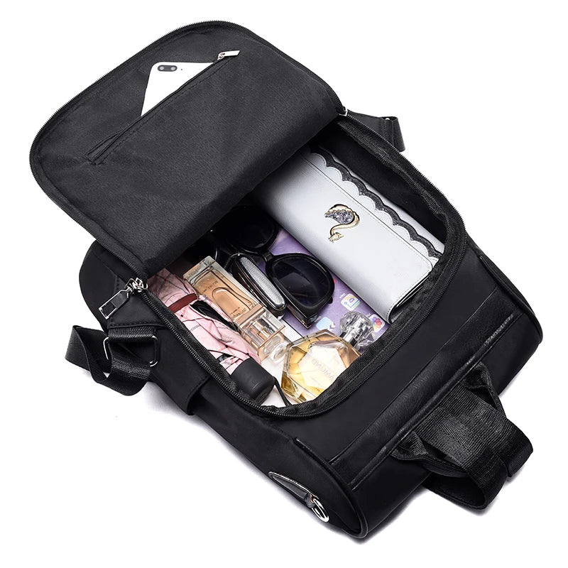 Waterproof Women Backpack Oxford cloth Shoulder Bag Large School Backpack