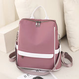 Waterproof Oxford Cloth Backpack for Women Girls School Bags Casual Travel