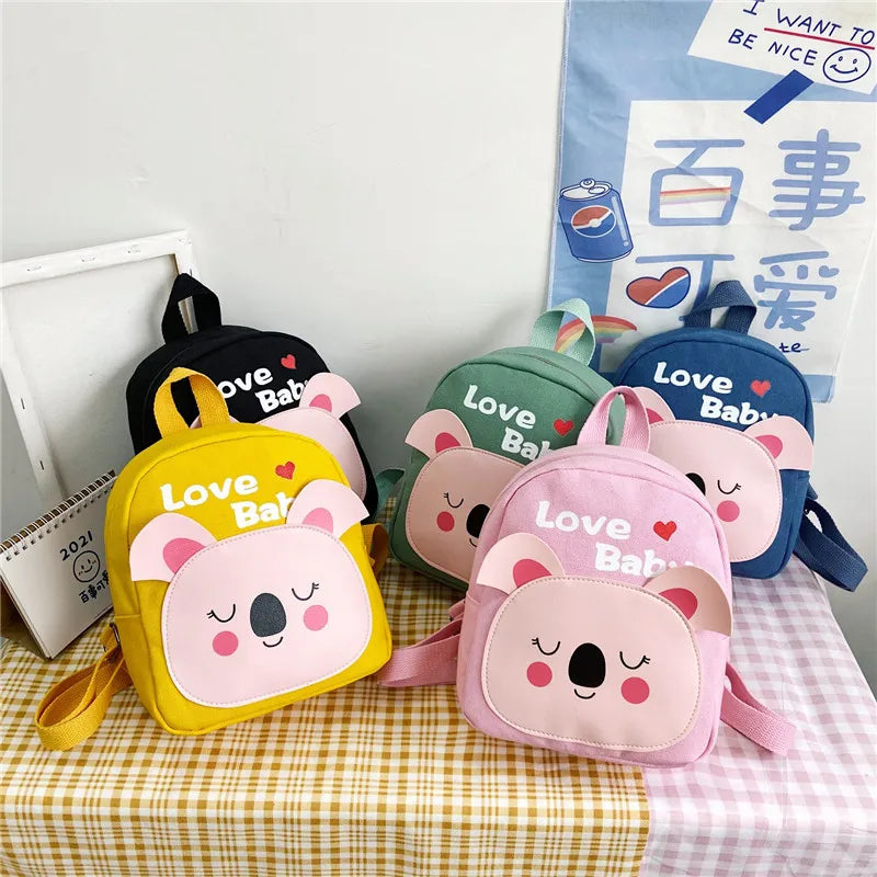 Kids Cartoon Backpack School Bag Kindergarten Primary Student Boys Girls Book Ba