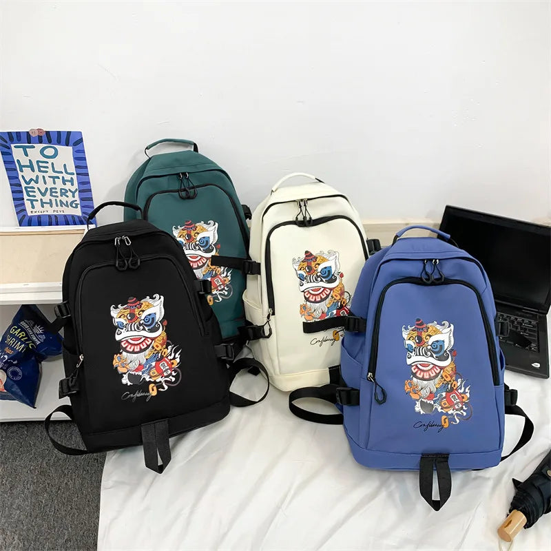 Big Student Backpack Rucksack Girls School Bag Women Backpack Female Travel Moch