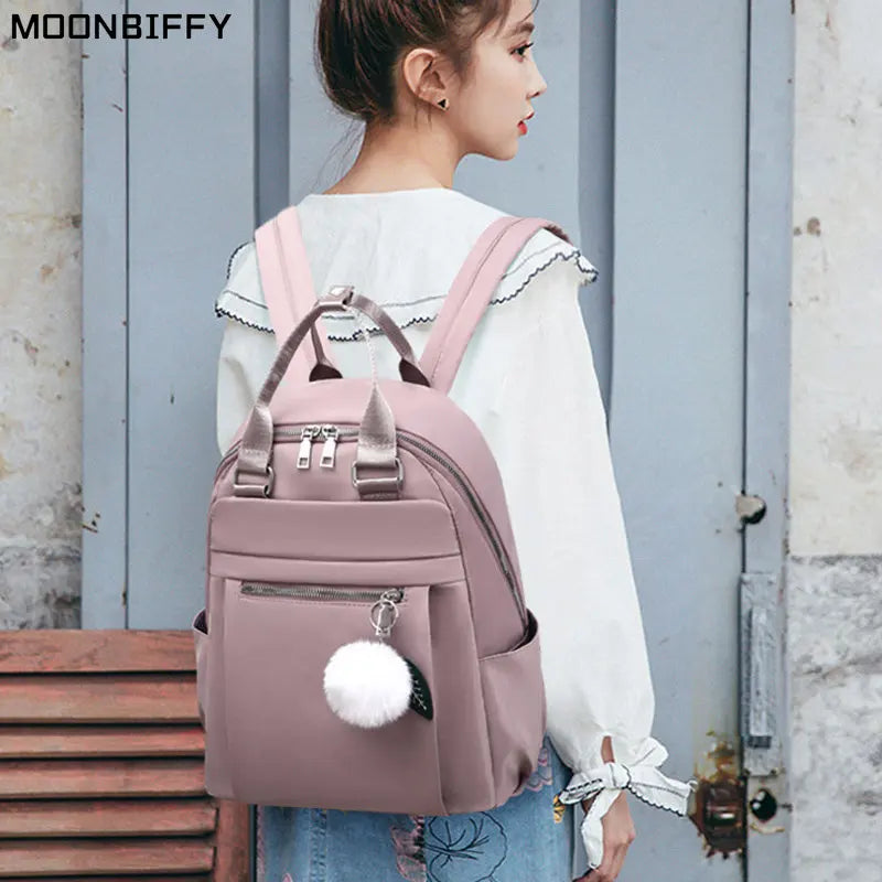 Feminina Backpack Large Capacity Travel Bag School Bookbags Casual Rucksack