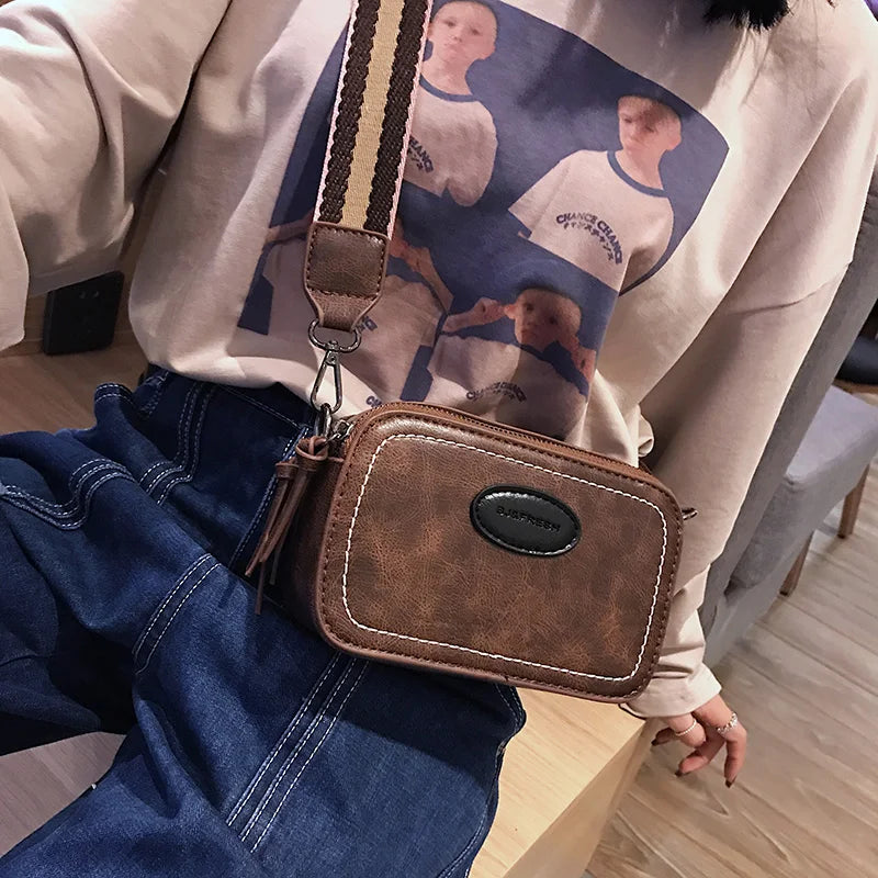 Women PU Leather Handbag Shoulder Bag Crossbody Bag Female Ladies Bag