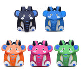 Elephant School Backpack for Kids 3D Animal Boys Girls' Backpacks