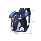 Elephant School Backpack for Kids 3D Animal Boys Girls' Backpacks