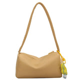 Boston Pillow Tote Bags Women Green Soft Leather Handbags