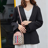 Bow Silk Scarf Women Backpack Girls Mini Small School Bckpack Casual Travel