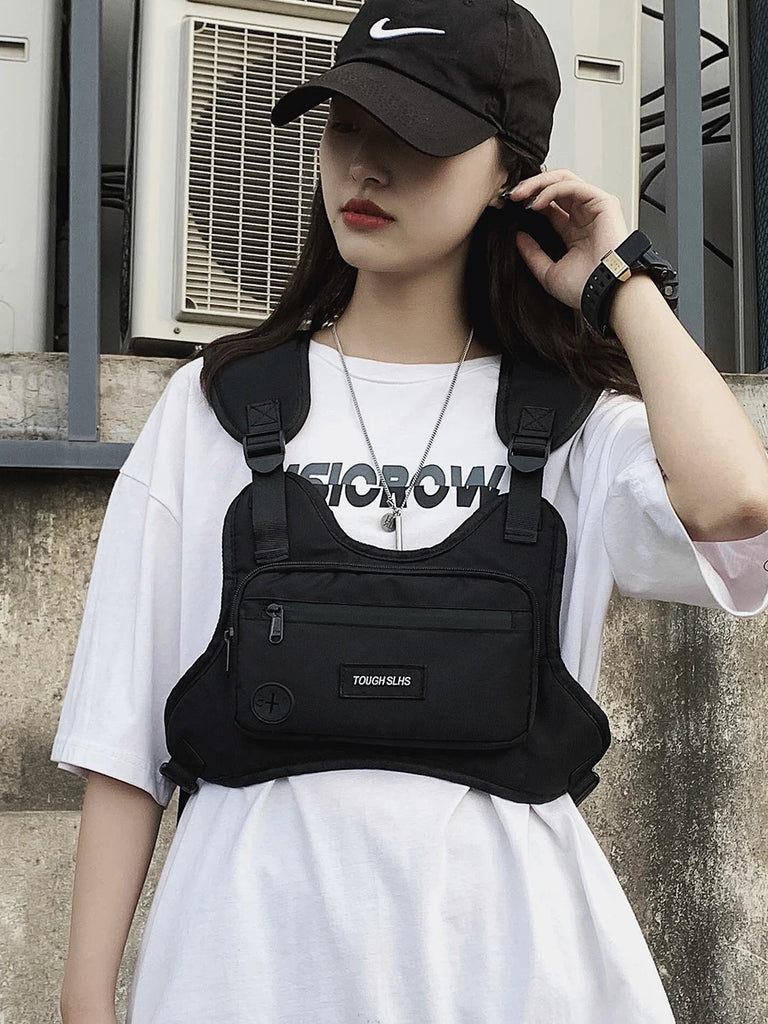 Tactical Vest Bag Casual Couple Shoulder Bag