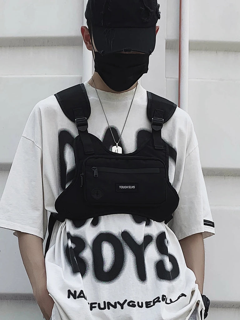 Tactical Vest Bag Casual Couple Shoulder Bag
