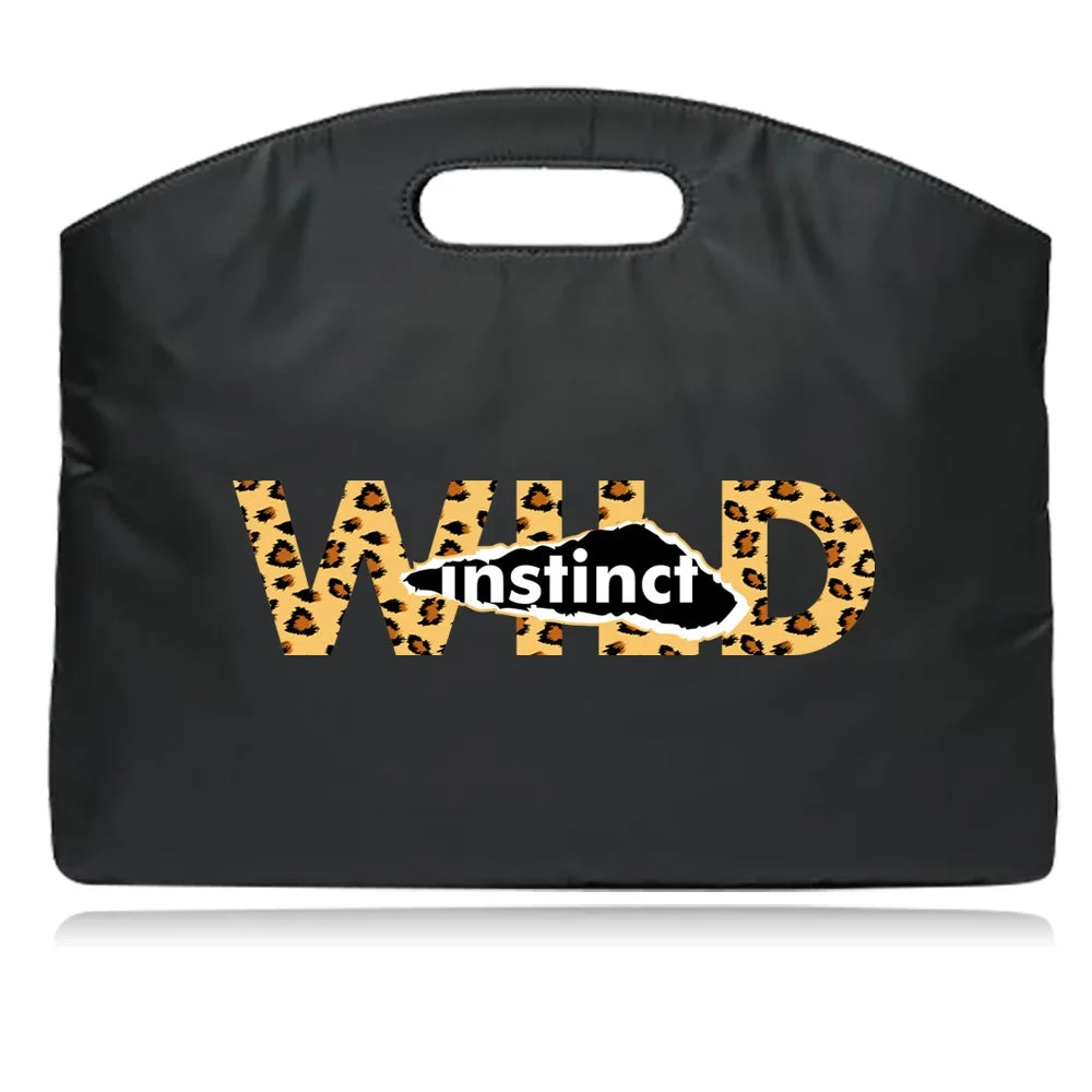 Briefcase Laptop Bag for MacBook Air 13 Wild Printing Tote Document Bag