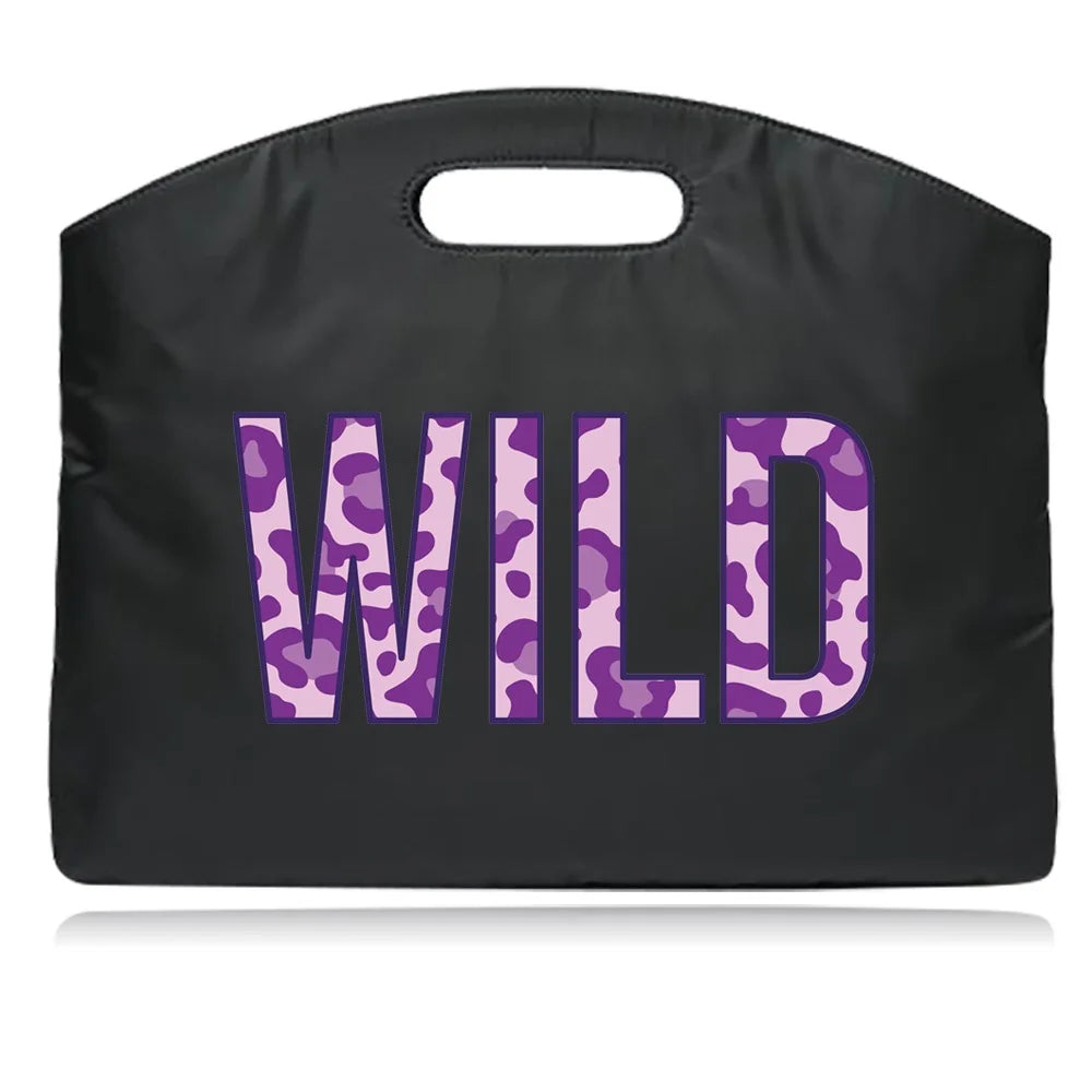 Briefcase Laptop Bag for MacBook Air 13 Wild Printing Tote Document Bag
