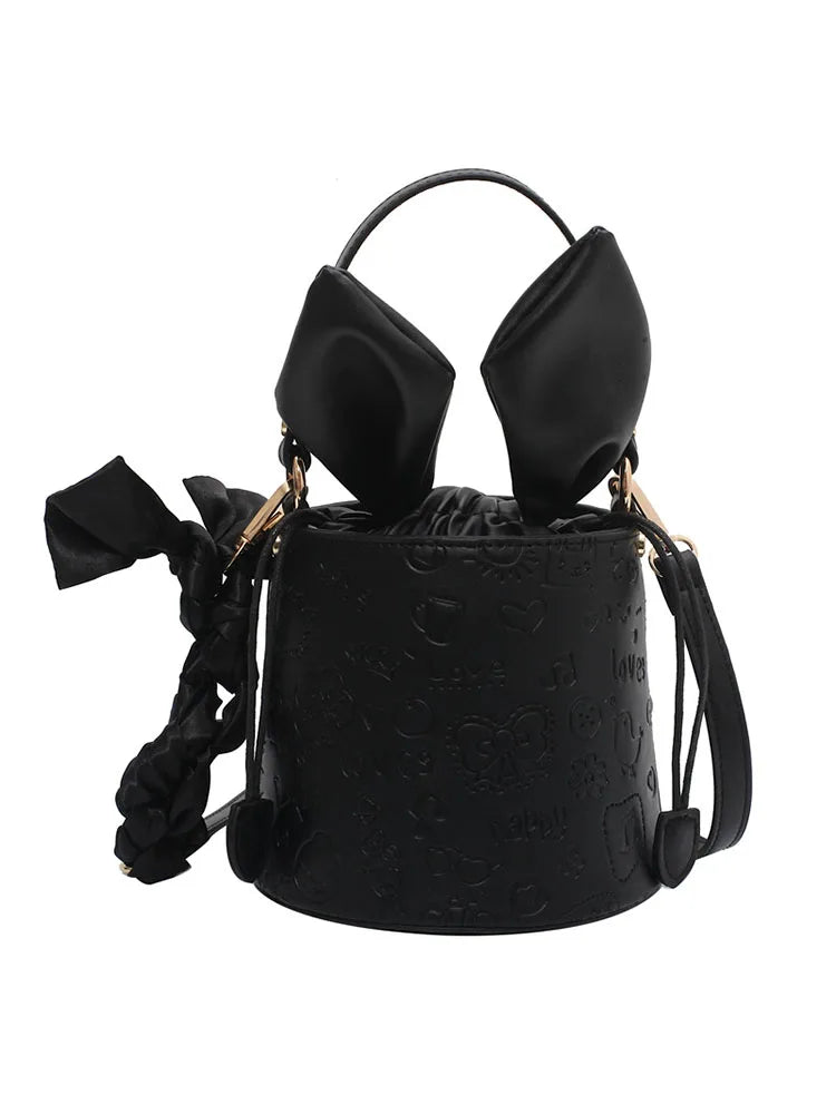 Bucket Bag Women's Tote PU Leather Crossbody Shoulder Bags for Women