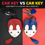 Bunny Key Wallet Leather Smart Key Holder Soft Bag Housekeeper Key Chain