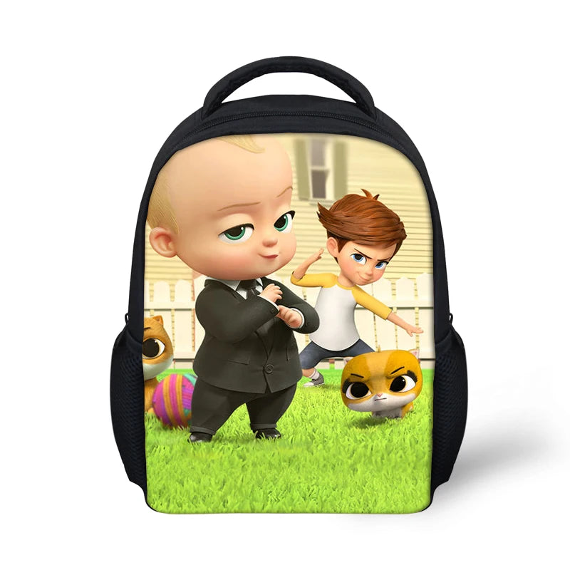 Cartoon Baby Printing School Bags For Boys Girls Children Backpack Kids School